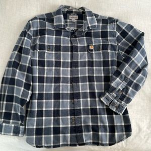 Carhartt original fit flannel long sleeve in XL